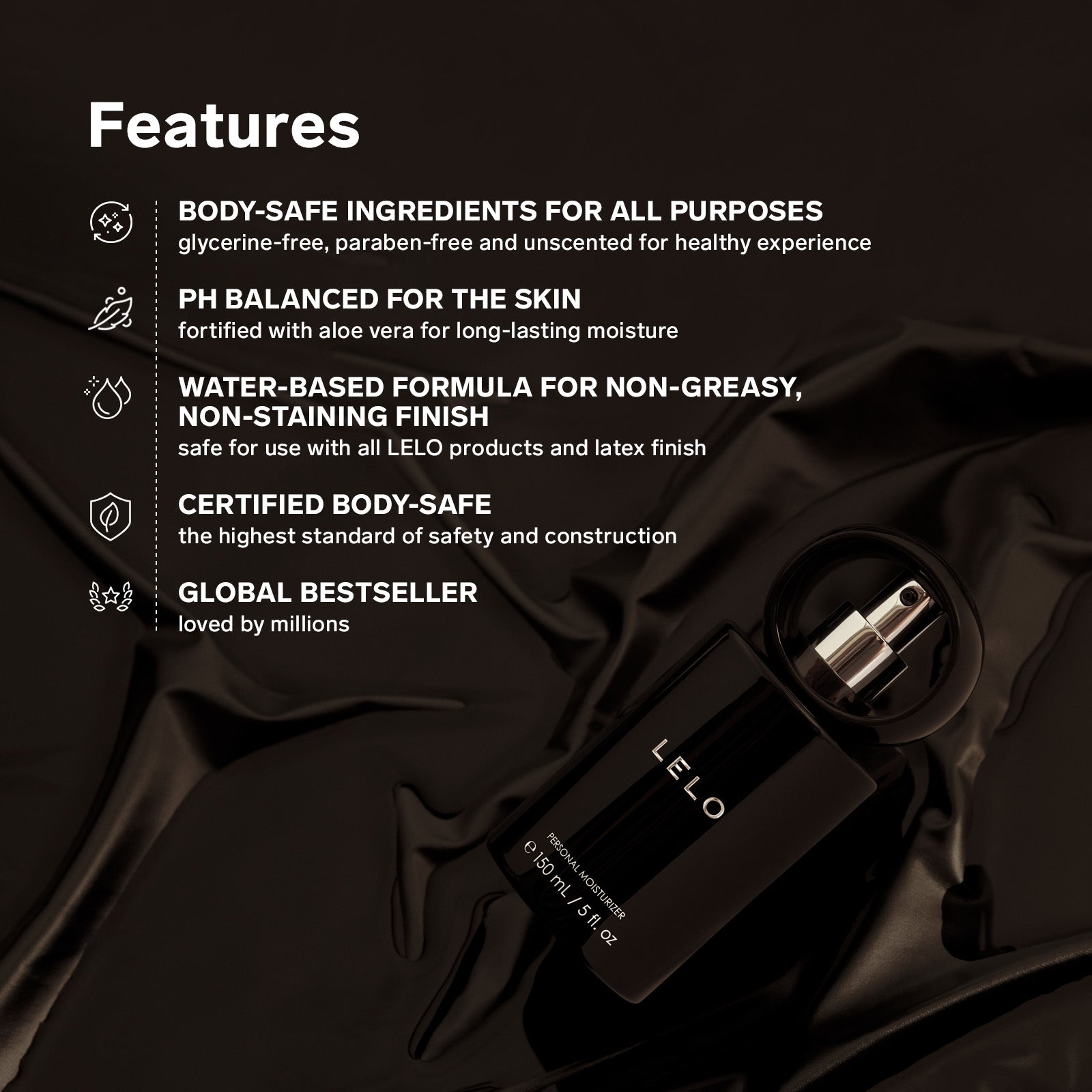 LELO Personal Moisturizer Benefits