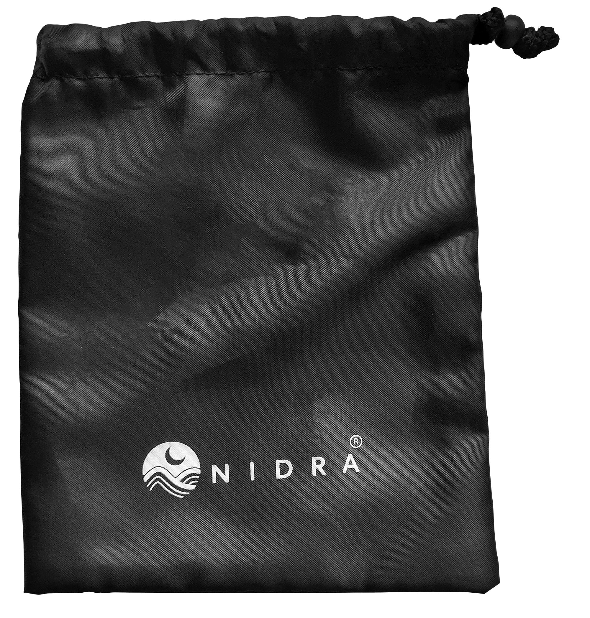 Black carrying case for Nidra Sleep Mask